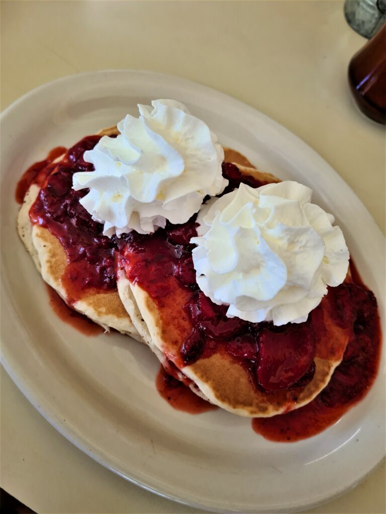 Pfannkuchen im Seiad Valley Café