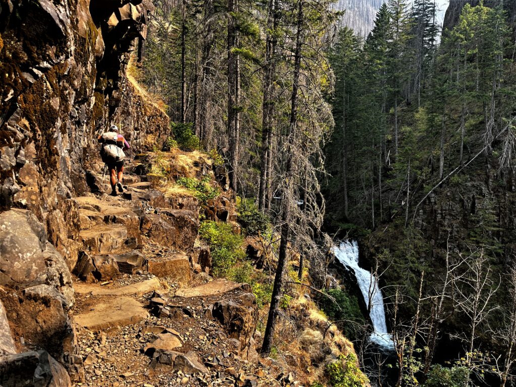 Die Eagle Creek Alternative folgt einer Schlucht