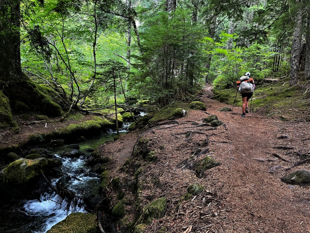 Auf der Alternative zu den Ramona Falls