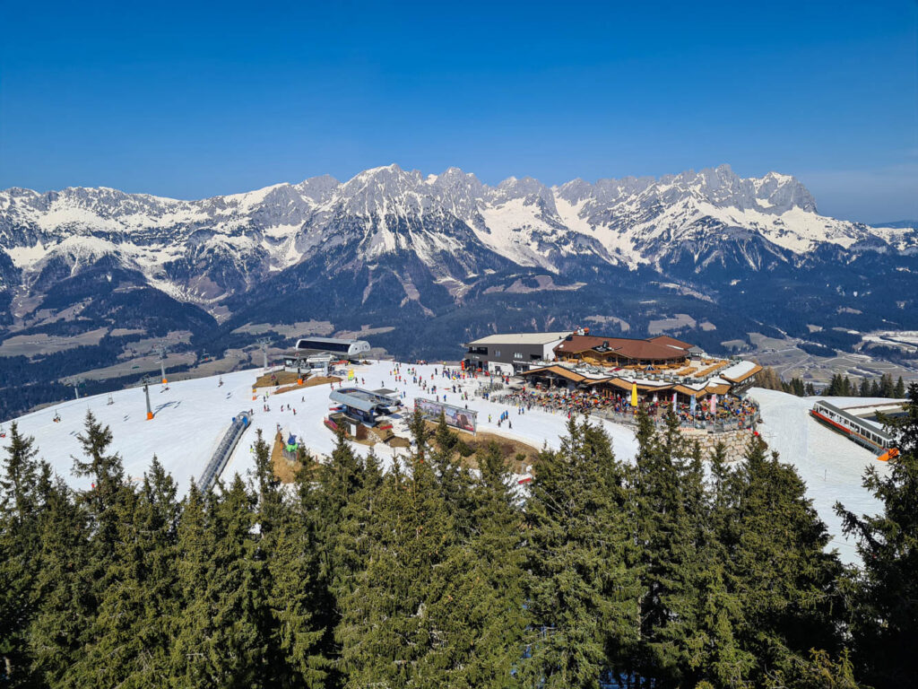 Bergstation der Hartkaiserbahn