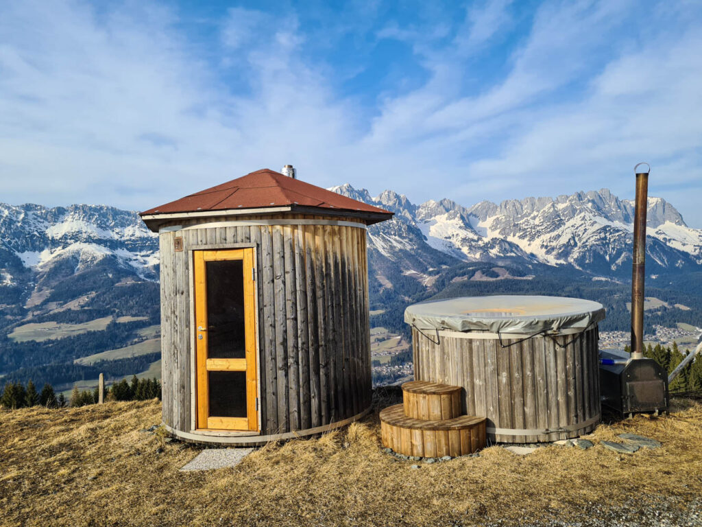 Herrlicher Ort für Sauna und Jacuzzi