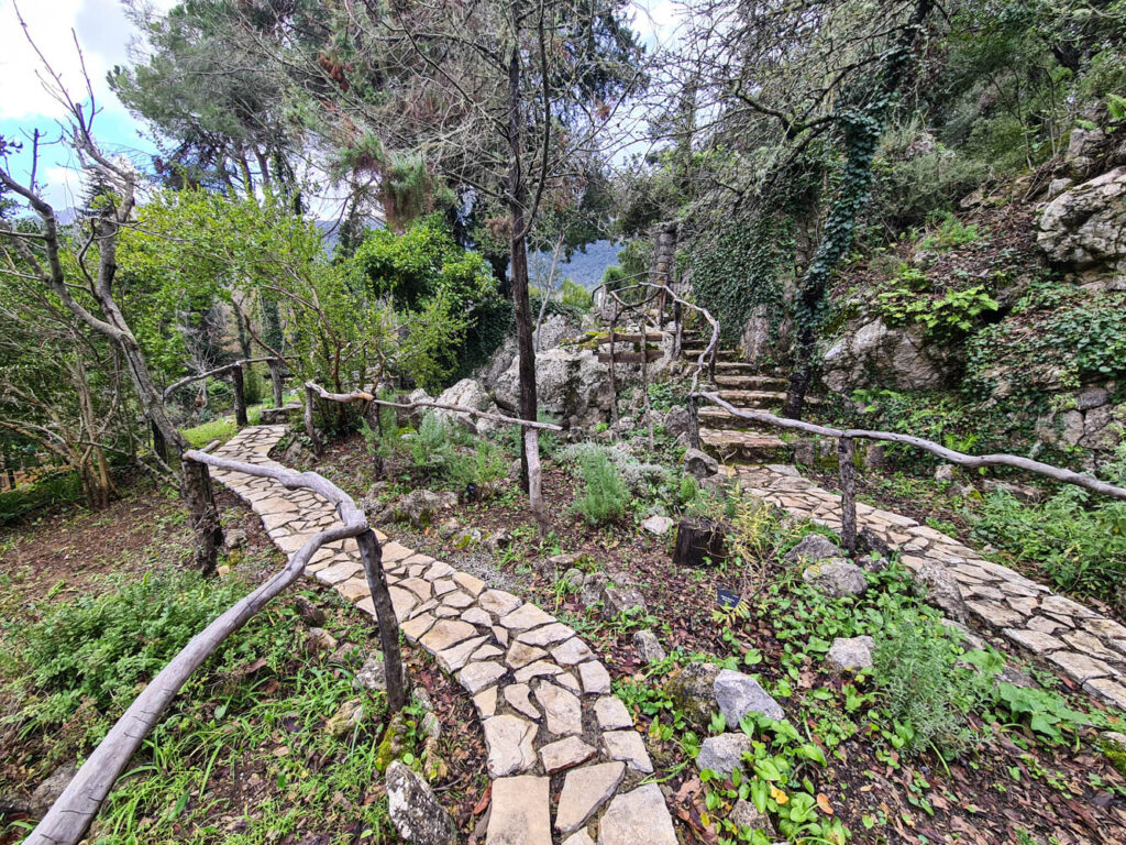 Botanischer Garten im Kloster Lluc