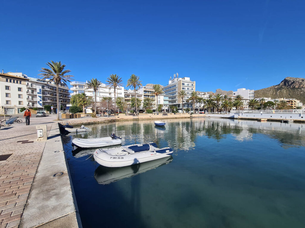 Ende des GR 221 in Port de Pollença