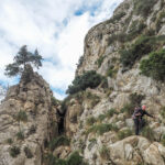 Abenteuerlicher Abstieg vom Puig Tomir, Foto von Christoph Eberenz