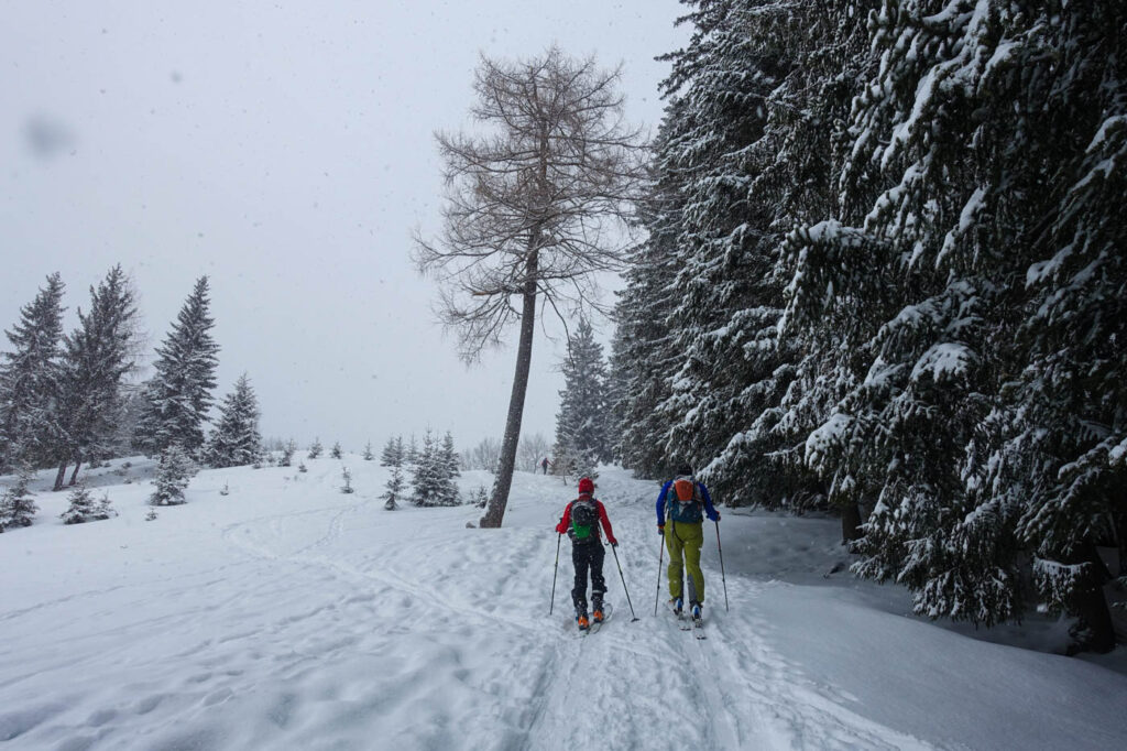 Aufstieg auf den Spitzstein