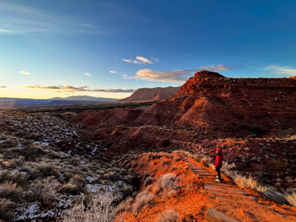 Scout Cave Trail im Snow Canyon State Park