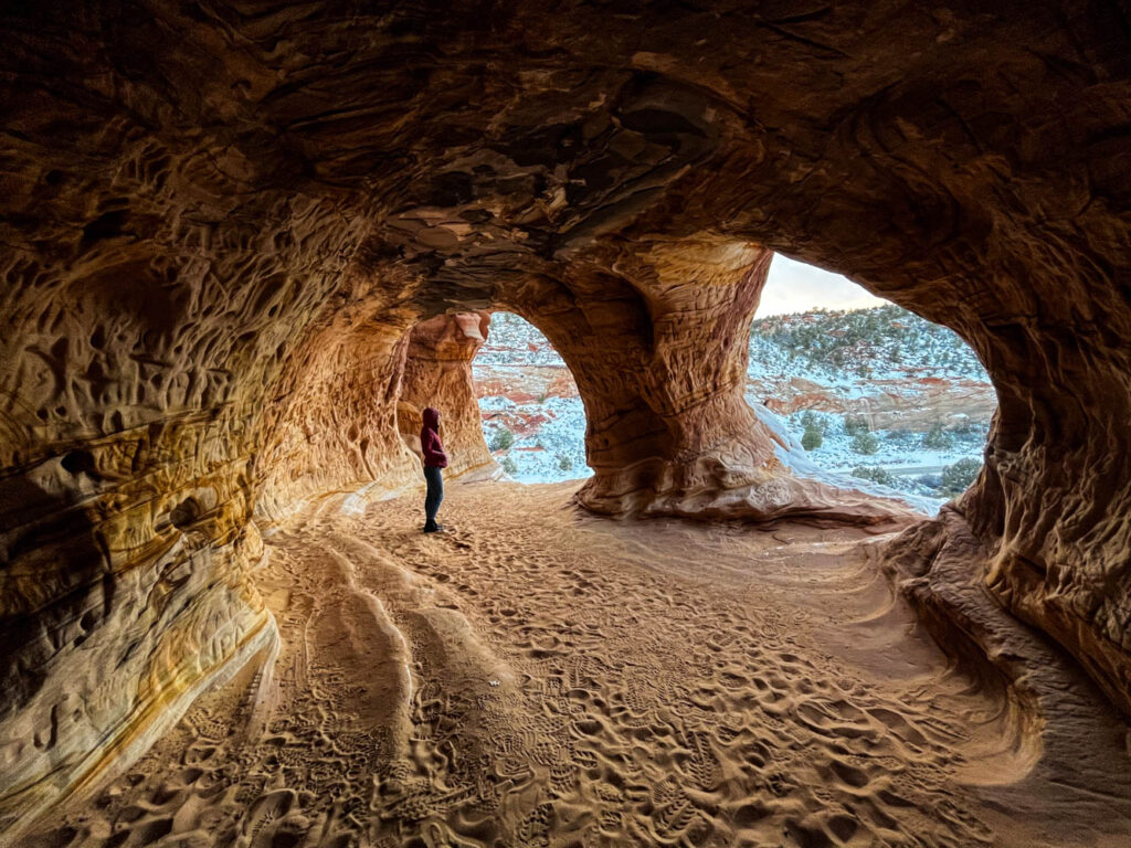 Sand Caves bei Kanab