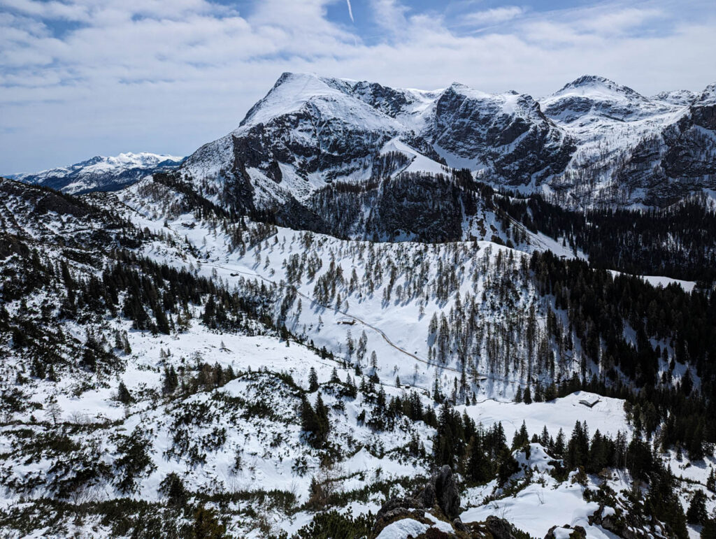 Blick auf den Schneibstein