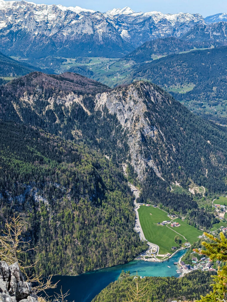 Blick auf Königssee und Grünstein
