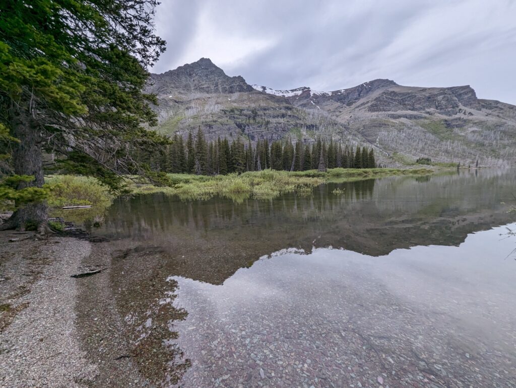 Red Eagle Lake am Morgen