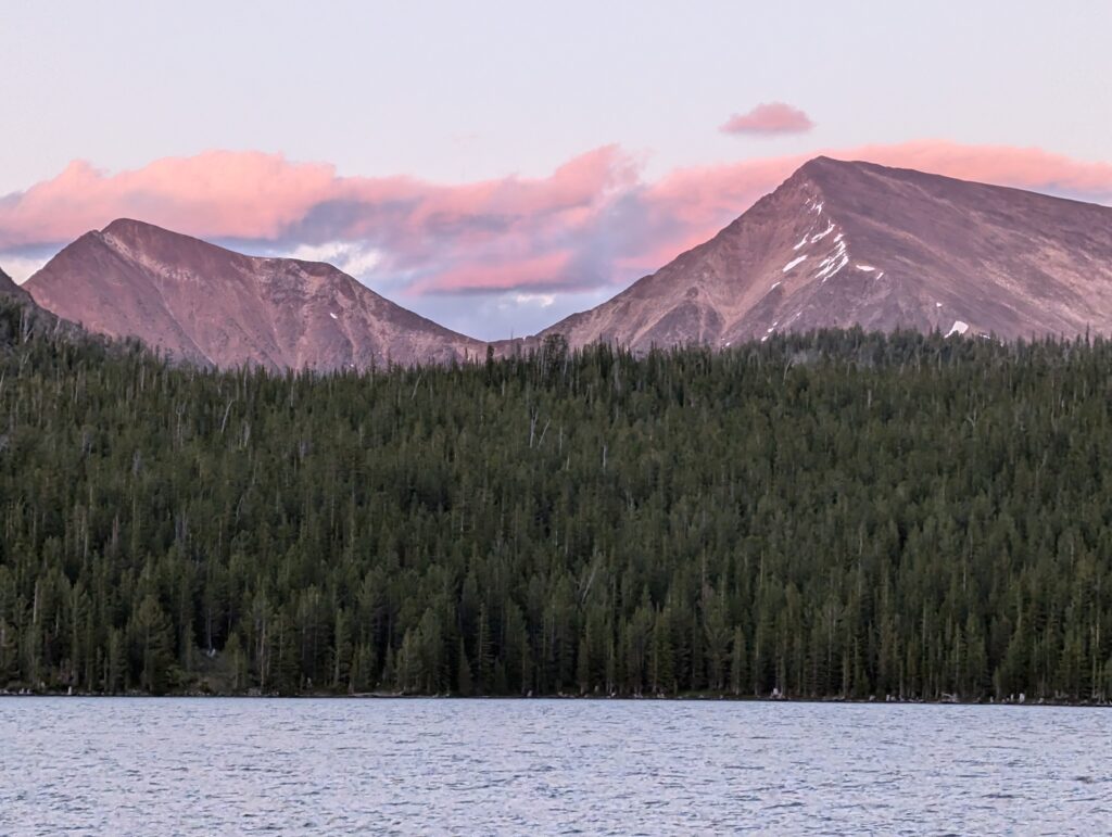 Abend am Storm Lake