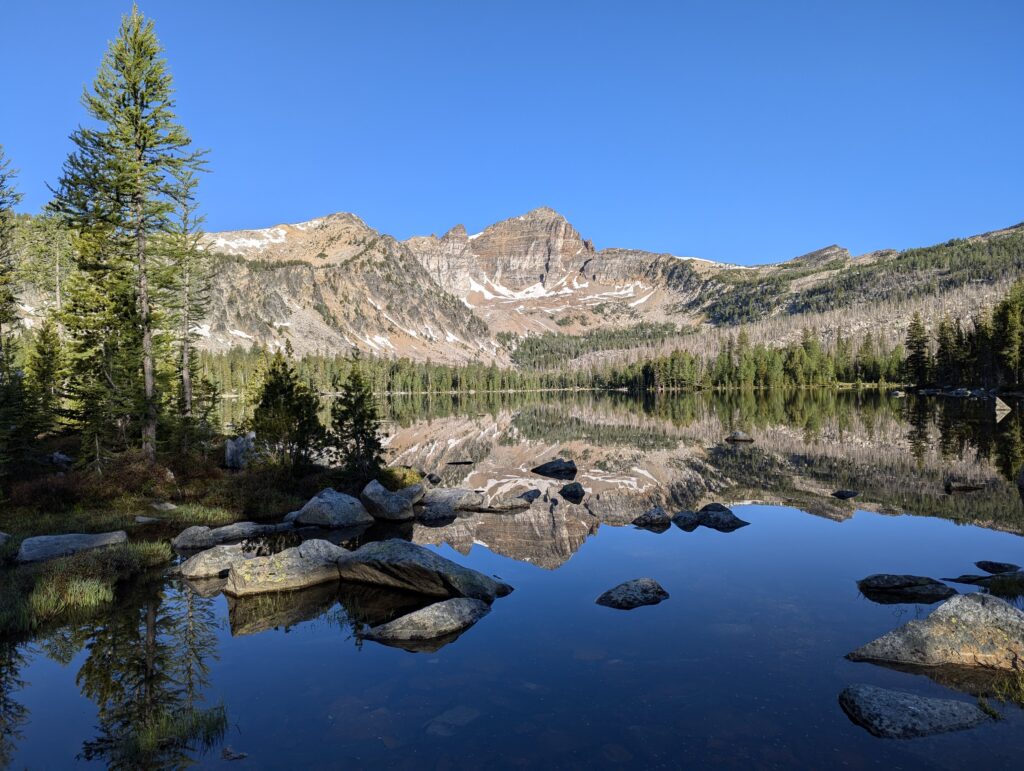 Warren Lake am Morgen