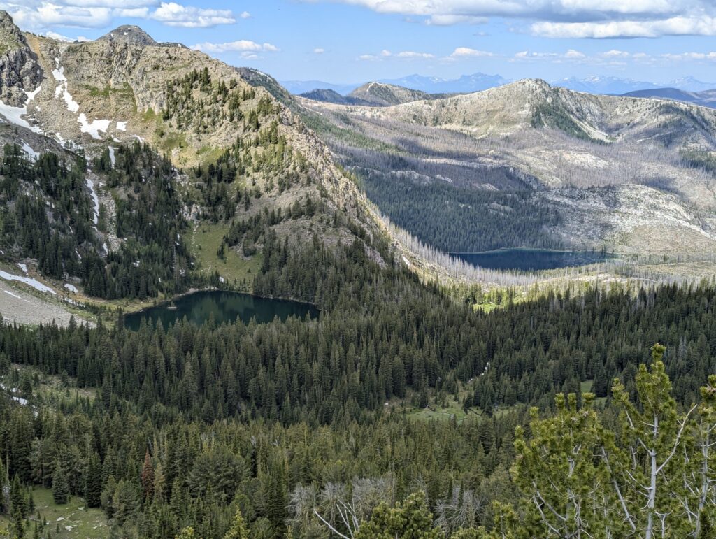 Aufstieg zum Pintler Pass