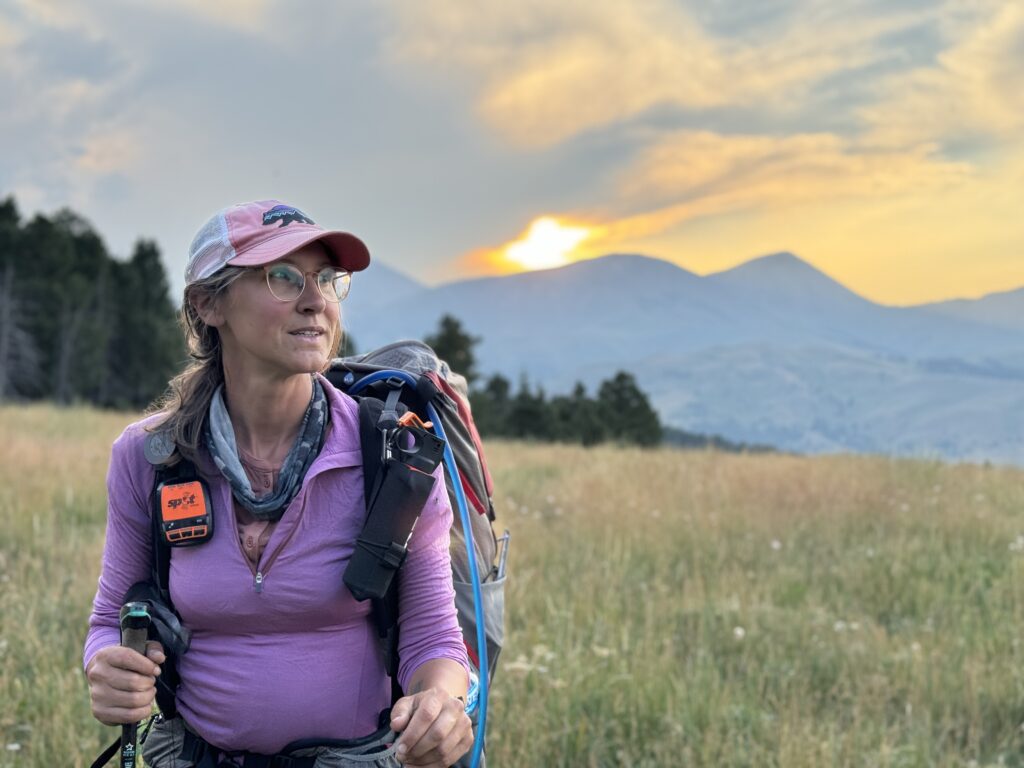Sonnenuntergang auf dem CDT