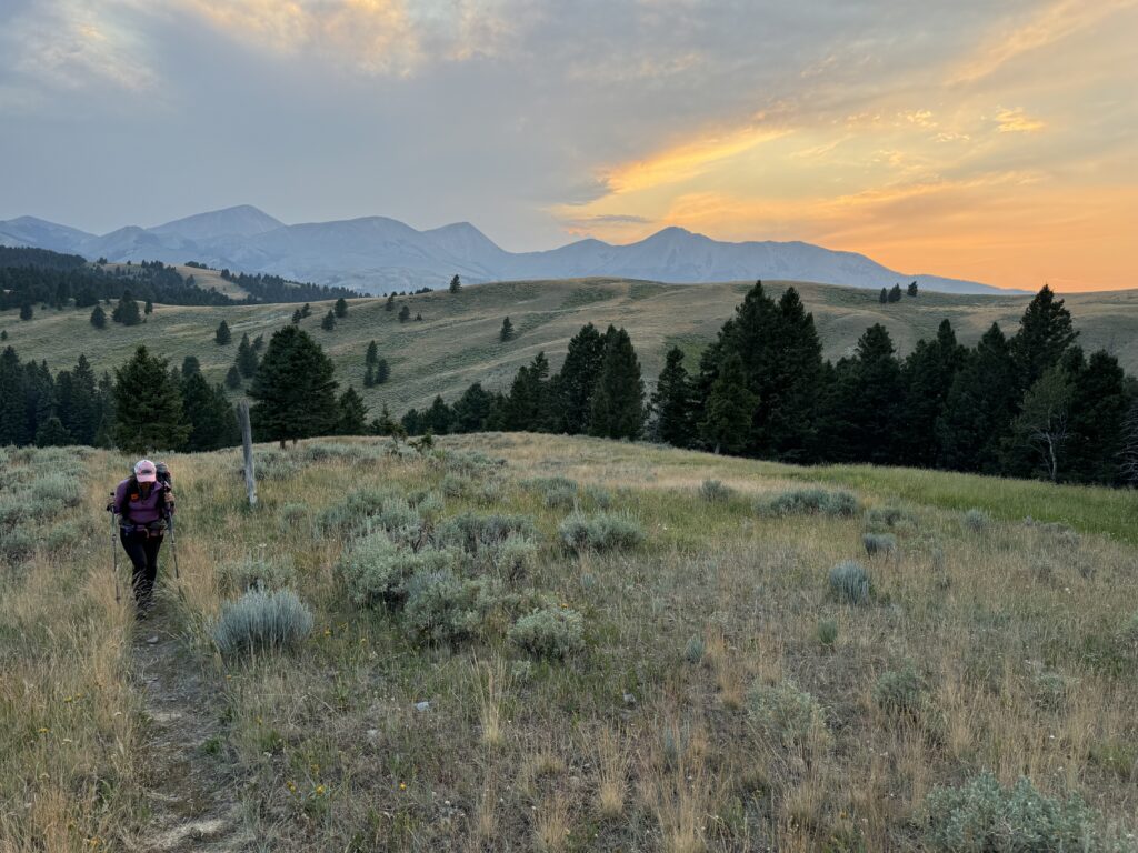 Abendliches Wandern hat auch seine Vorteile