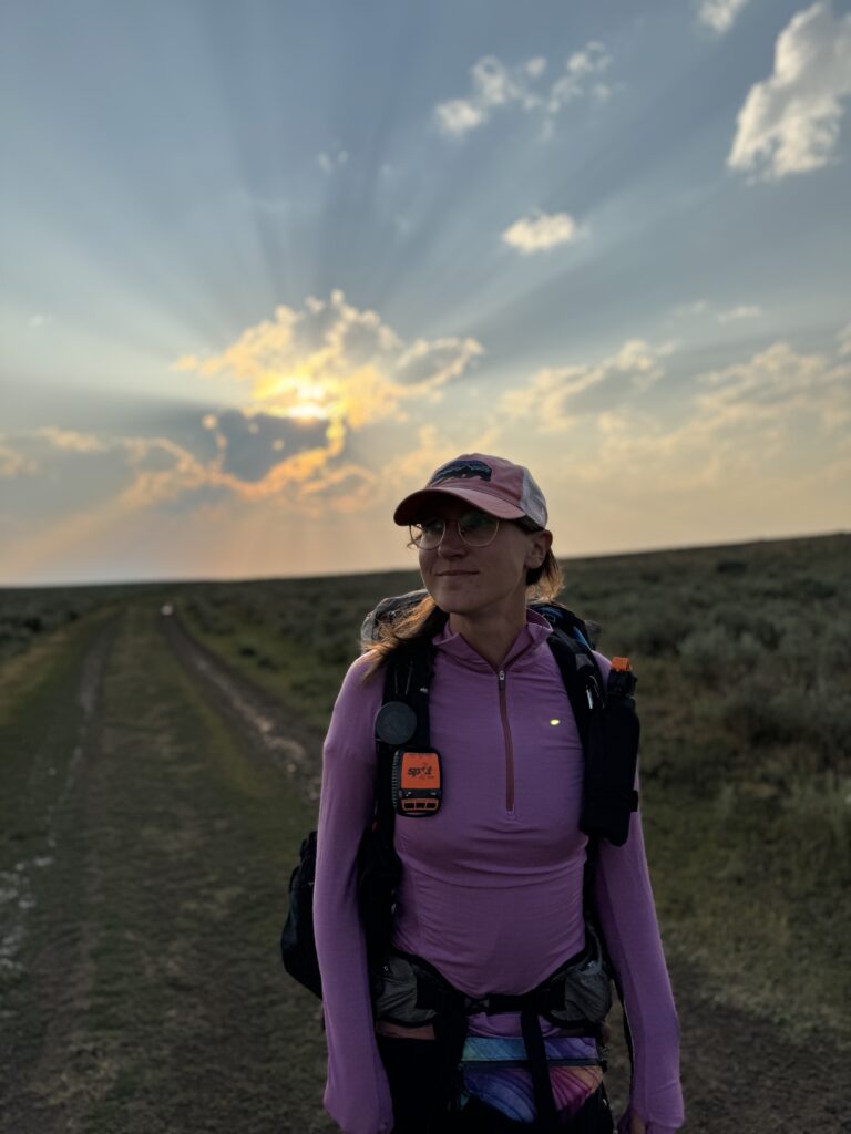 Sonnenuntergang nach dem Sturm