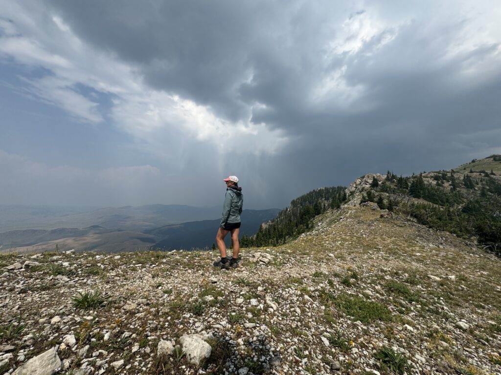 Der Sturm zieht knapp an uns vorbei