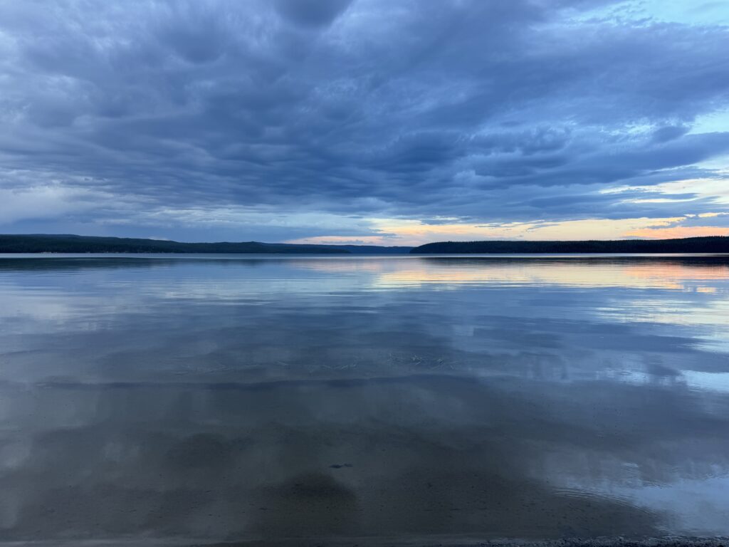 Shoshone Lake im Yellowstone National Park