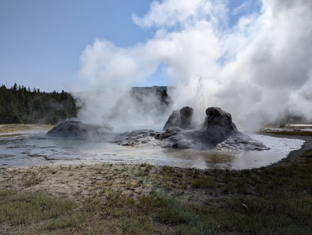 Old Faithful Geyser Basin