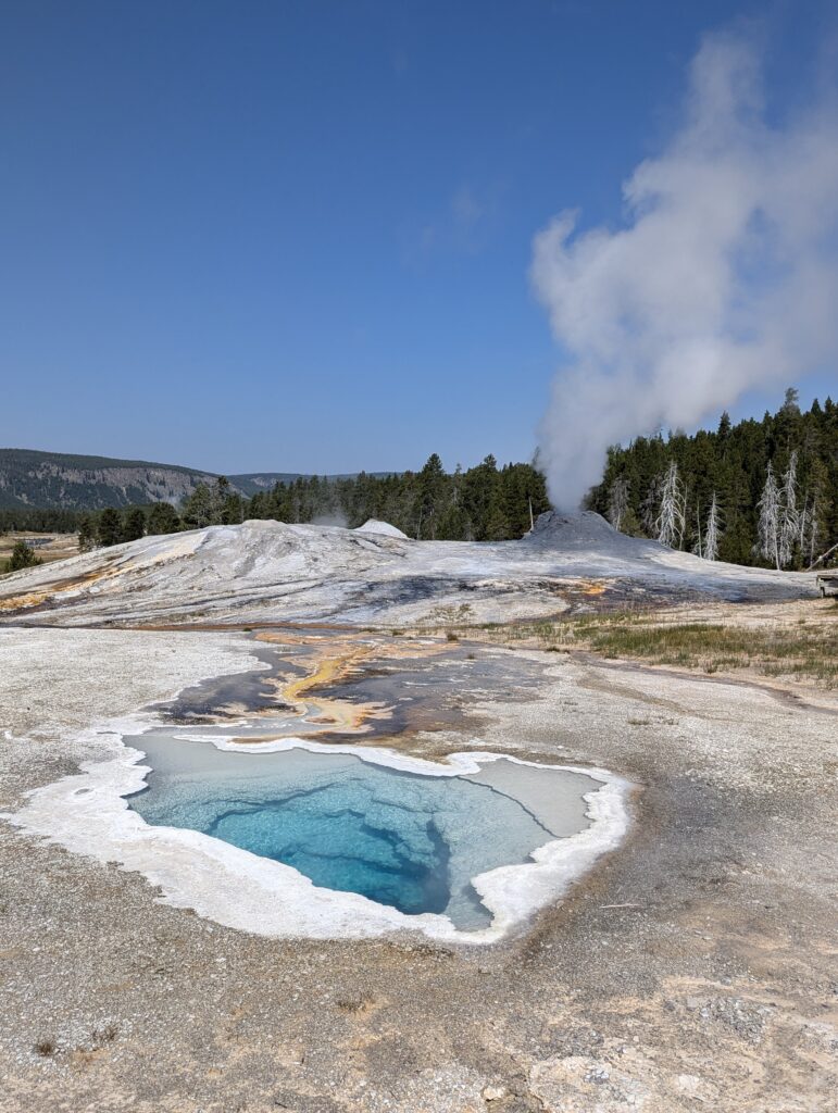 Old Faithful Geyser Basin