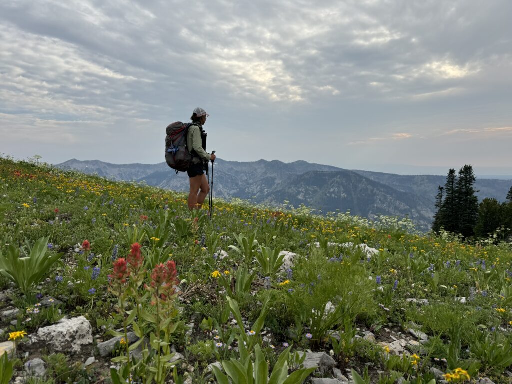 Crosscountry Route durch die Tetons