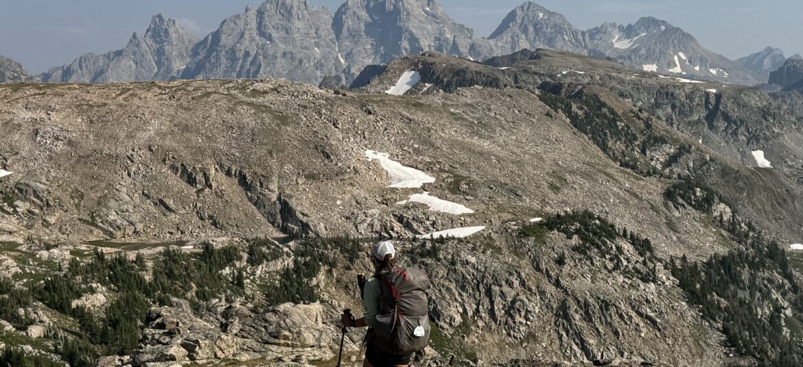 Crosscountry-Route zum Lake Solitude