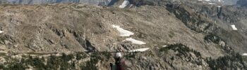 Crosscountry-Route zum Lake Solitude