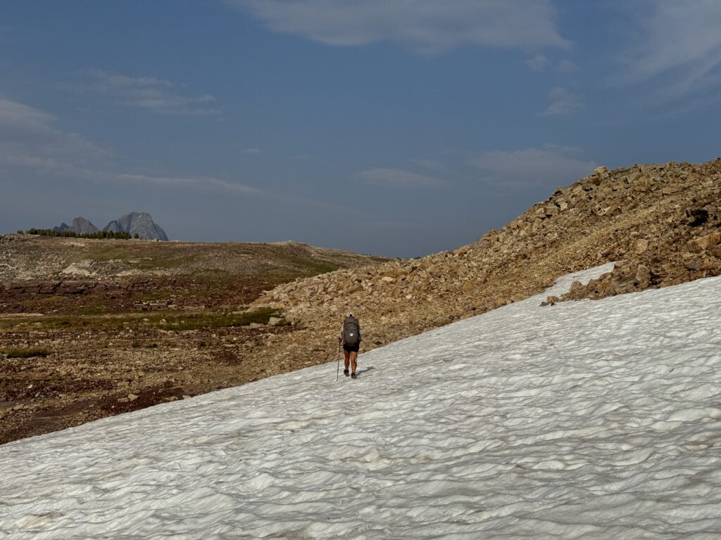 Crosscountry-Route zum Lake Solitude