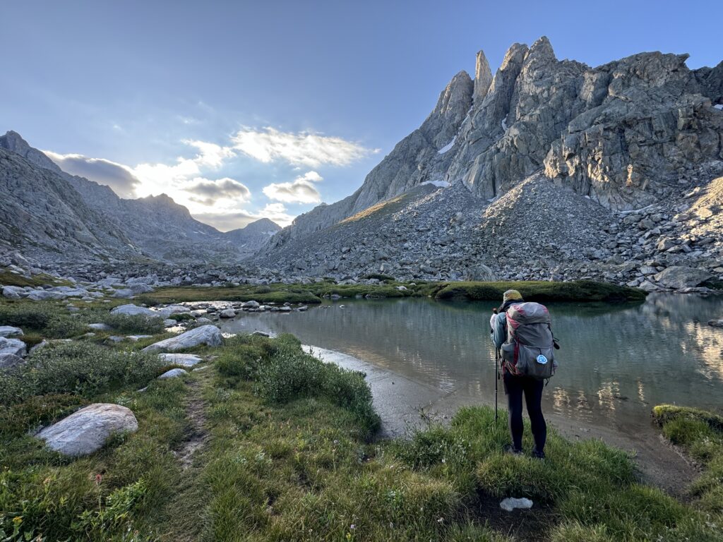 Aufstieg zum Knapsack Col