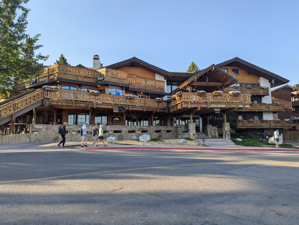 Teton Village - sieht aus wie in Bayern