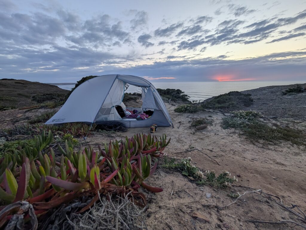Campspot von Tag 5 auf dem Fischerweg