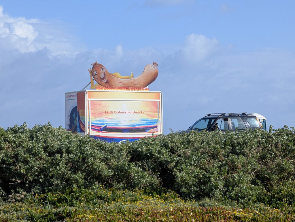 Die letzte Chance für Bratwurst vor Amerika