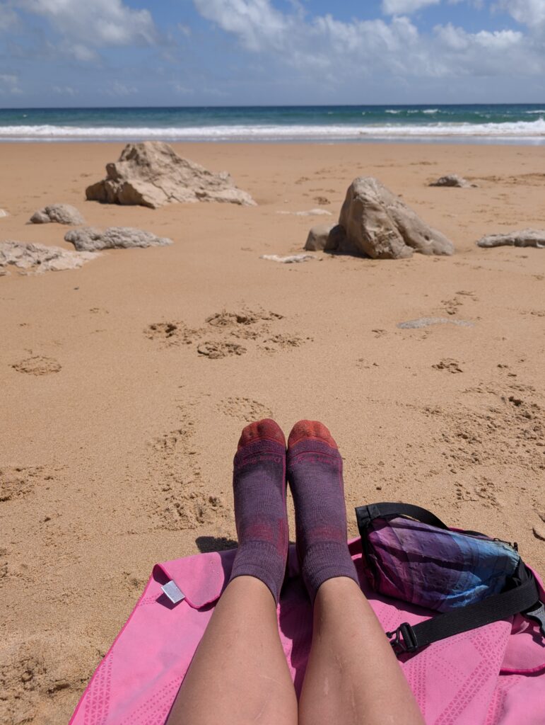 Nachmittag am Strand in Sagres