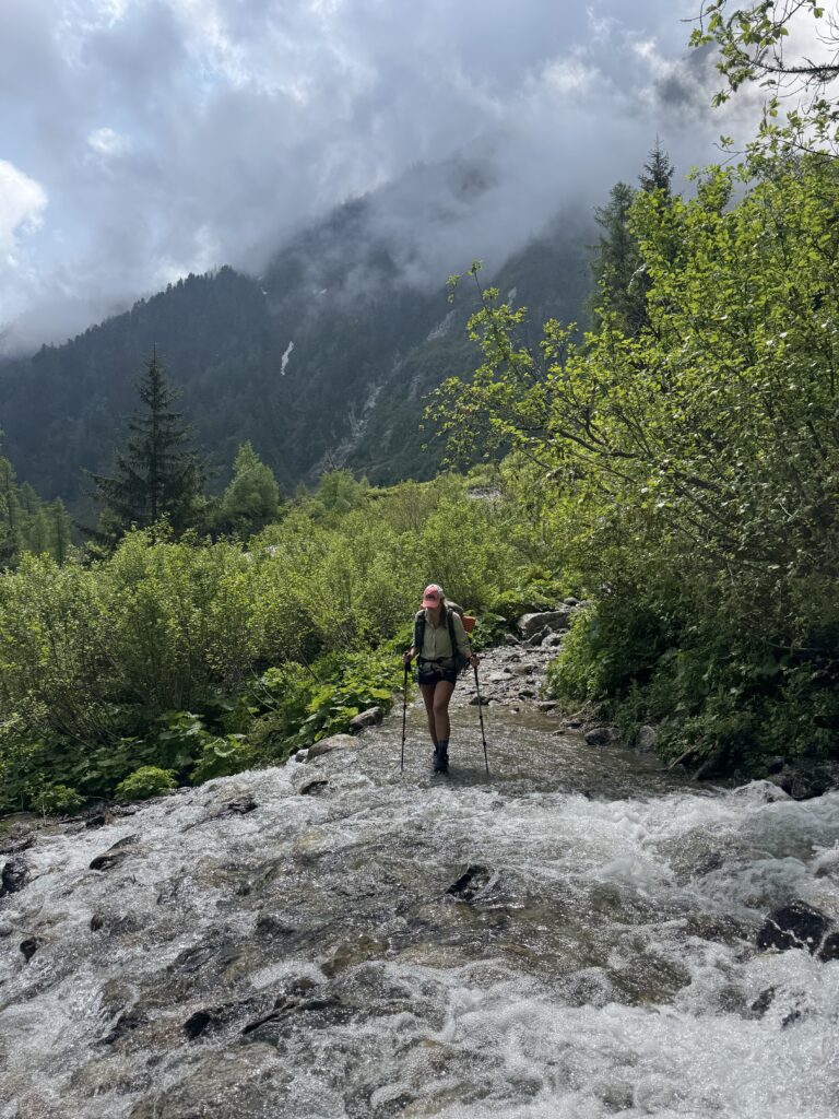 Flussüberquerung