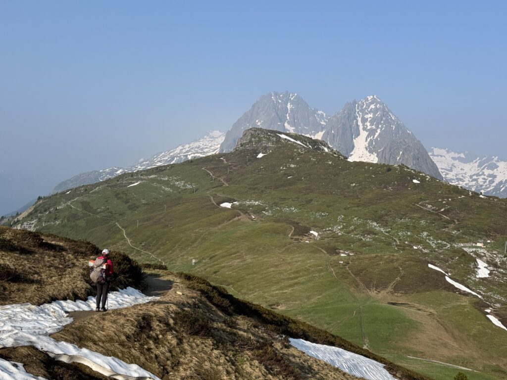 Abstieg zum Col des Posettes