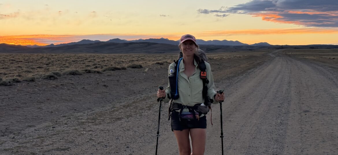 Erster Sonnenuntergang im Basin