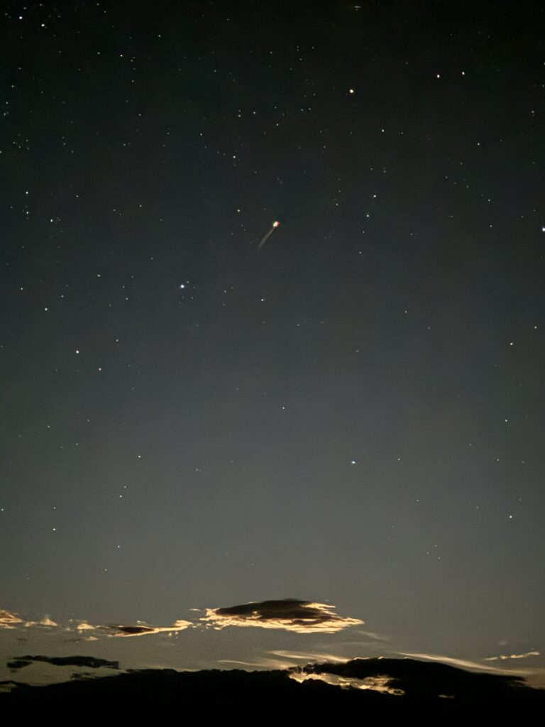 Übergang in die Wüstennacht