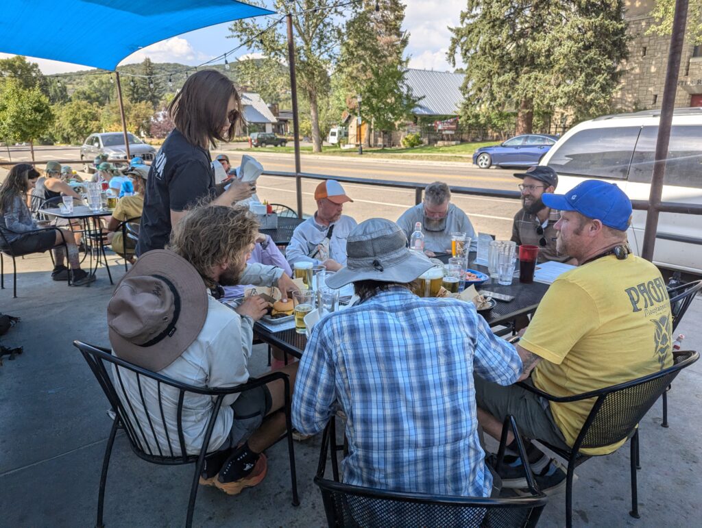 8$-Burger-Deal im Back Door Grill in Steamboat Springs