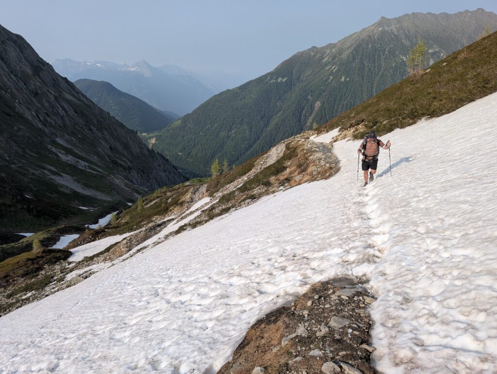 Aufstieg zum Col de Balme