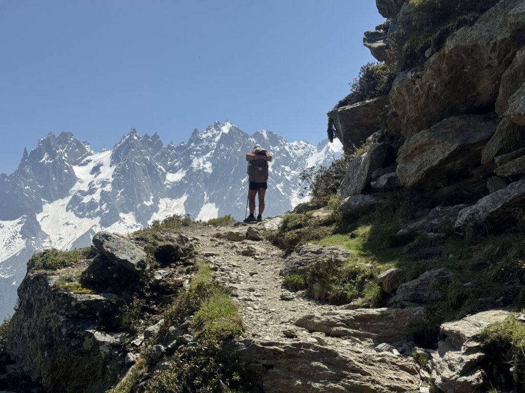 Aufstieg zum Col du Brévent