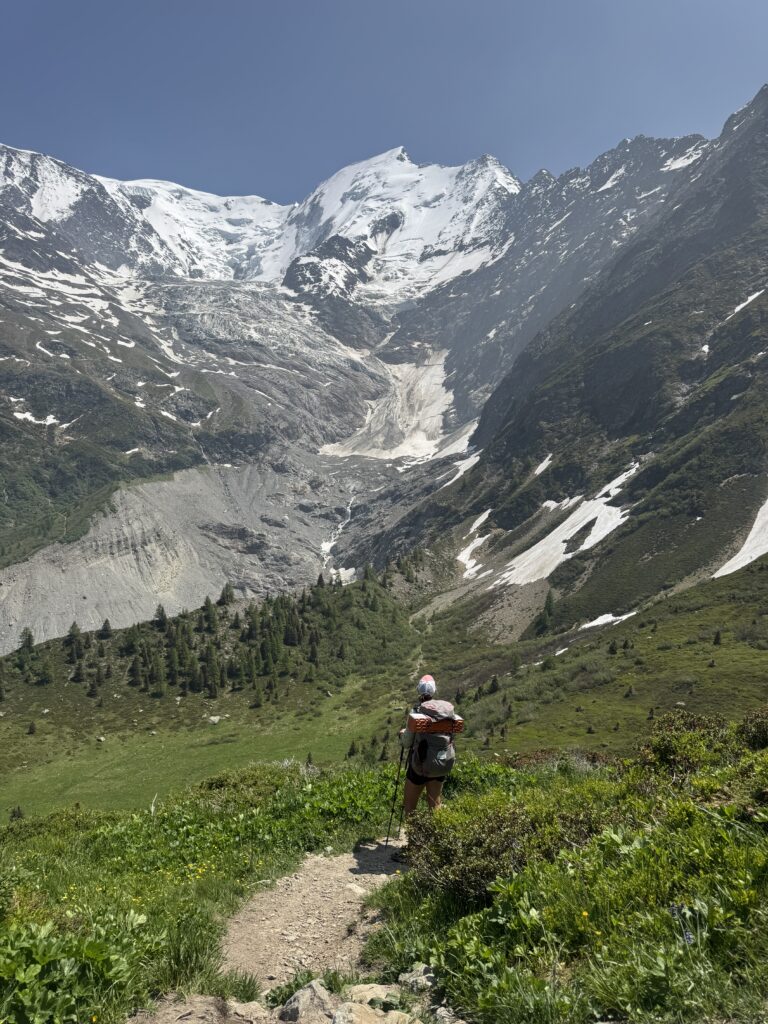 Aufstieg zum Col de Tricot