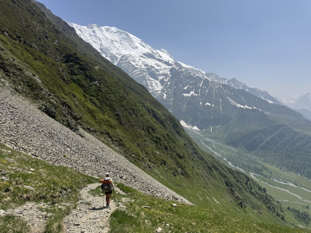 Abstieg vom Col de Tricot