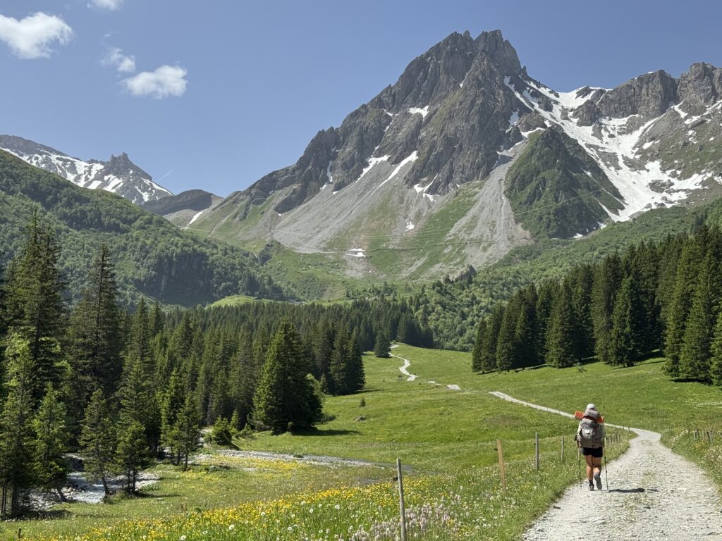 Aufstieg zum Col du Bonhomme