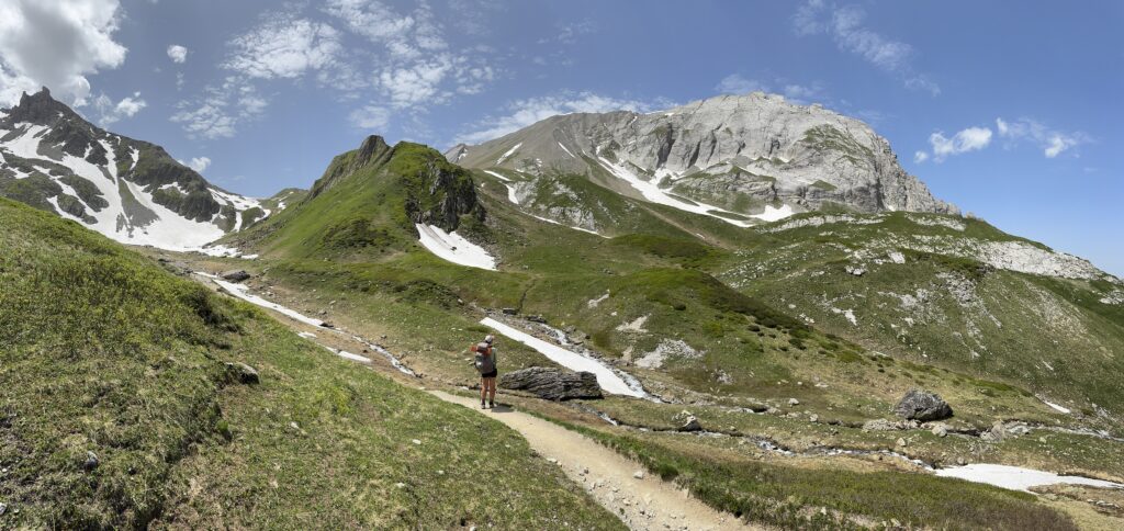 Aufstieg zum Col du Bonhomme