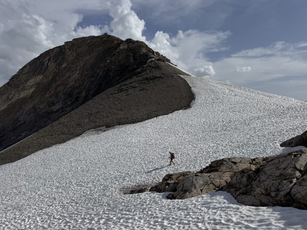 Abstieg vom Col des Fours