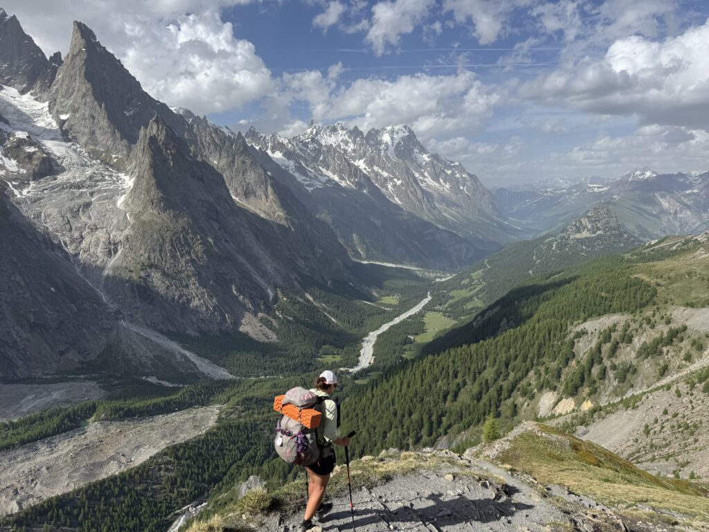 Weg nach Courmayeur