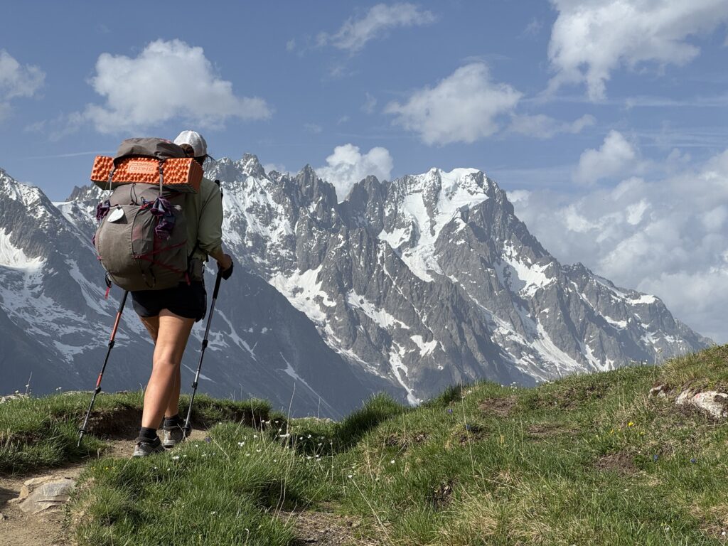 Weg nach Courmayeur