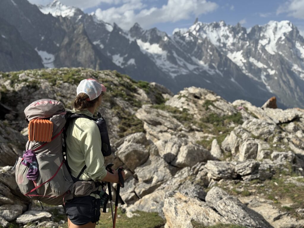 Weg nach Courmayeur