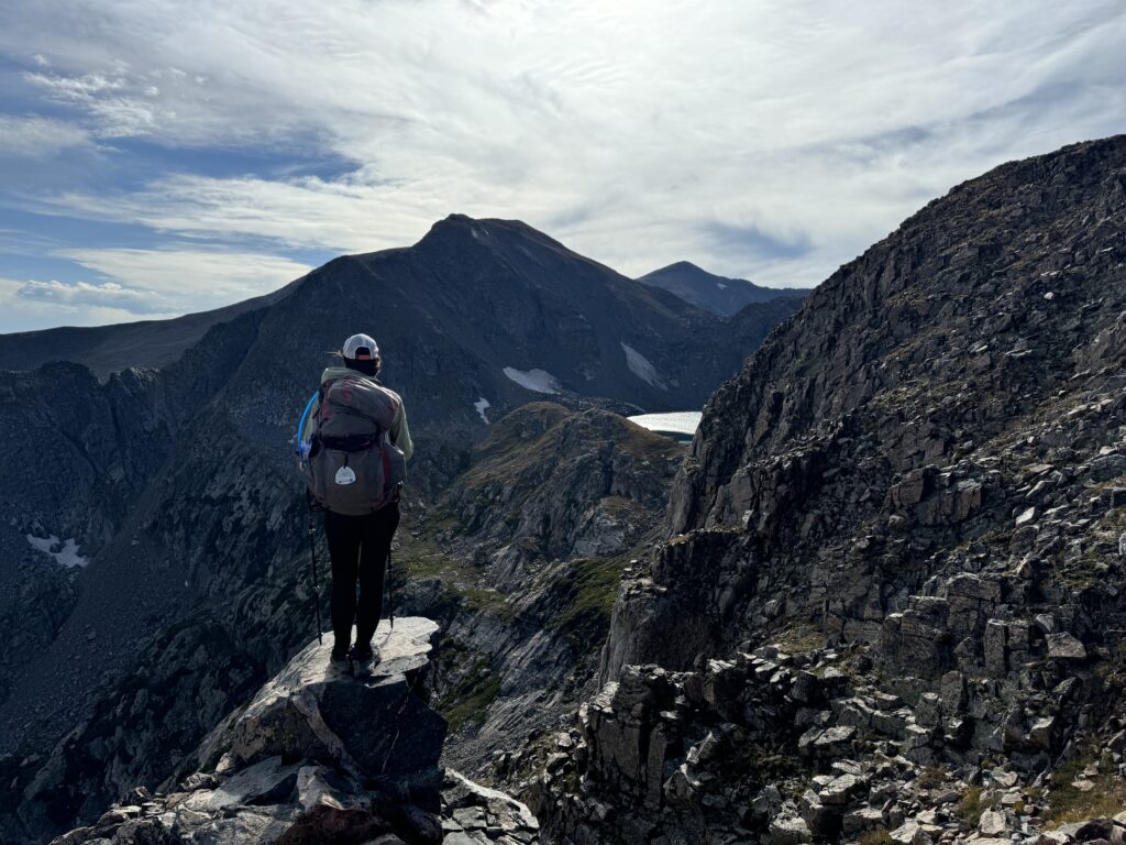 Blick auf die Pfiffner Traverse