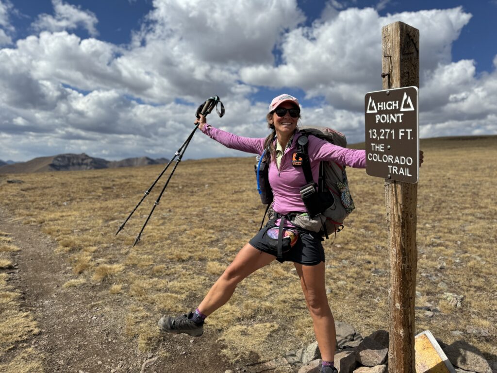Höchster Punkt des Colorado Trails